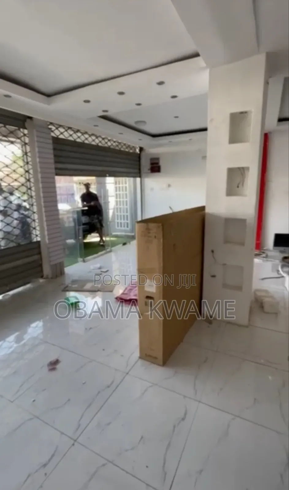 Roadside Double Shop for Rent at East Legon