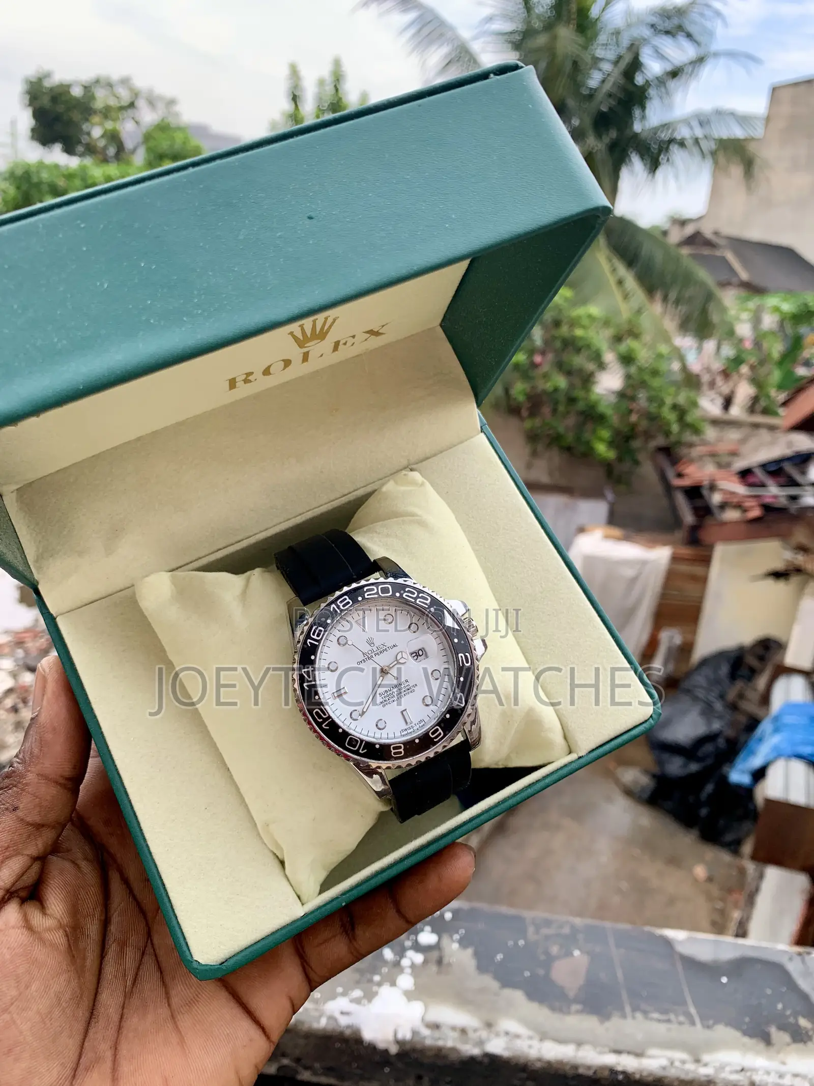 Rolex Submariner With Silicone Straps