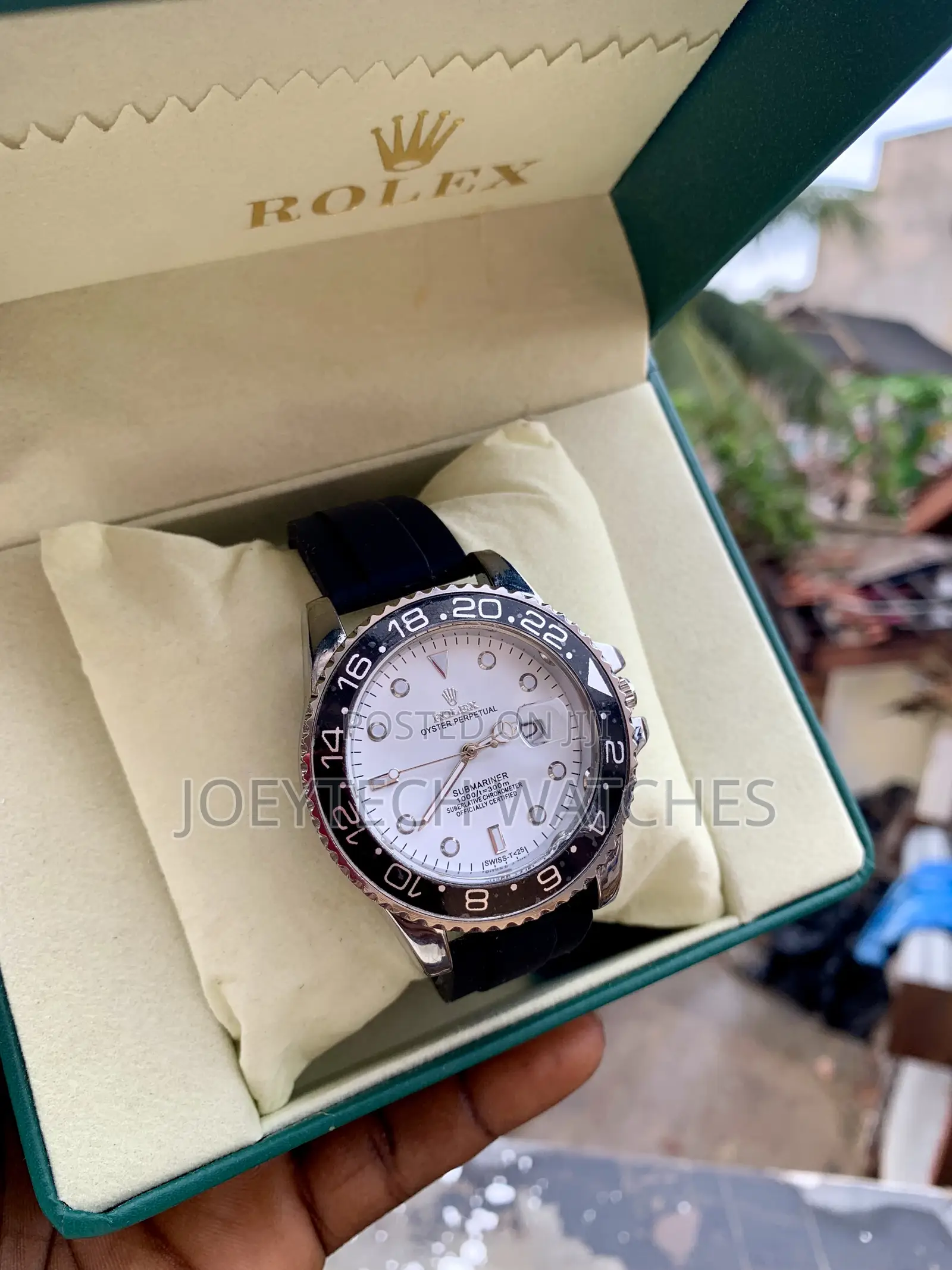 Rolex Submariner With Silicone Straps