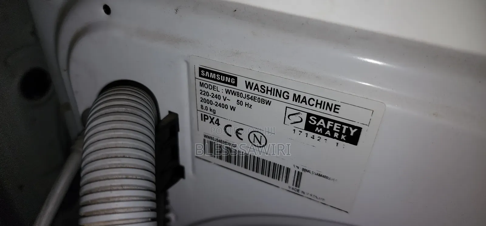 Samsung 8kg Front Load Washing Machine With a Digital Inverter