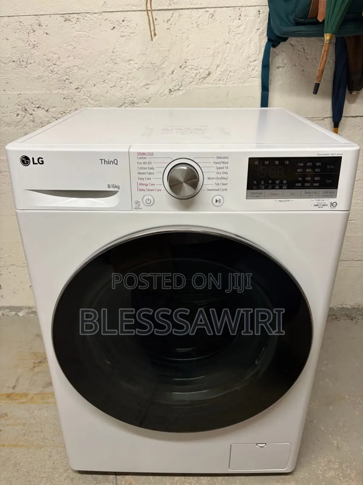 Lg 8 Kg / 6 Kg Washer/Dryer Combo