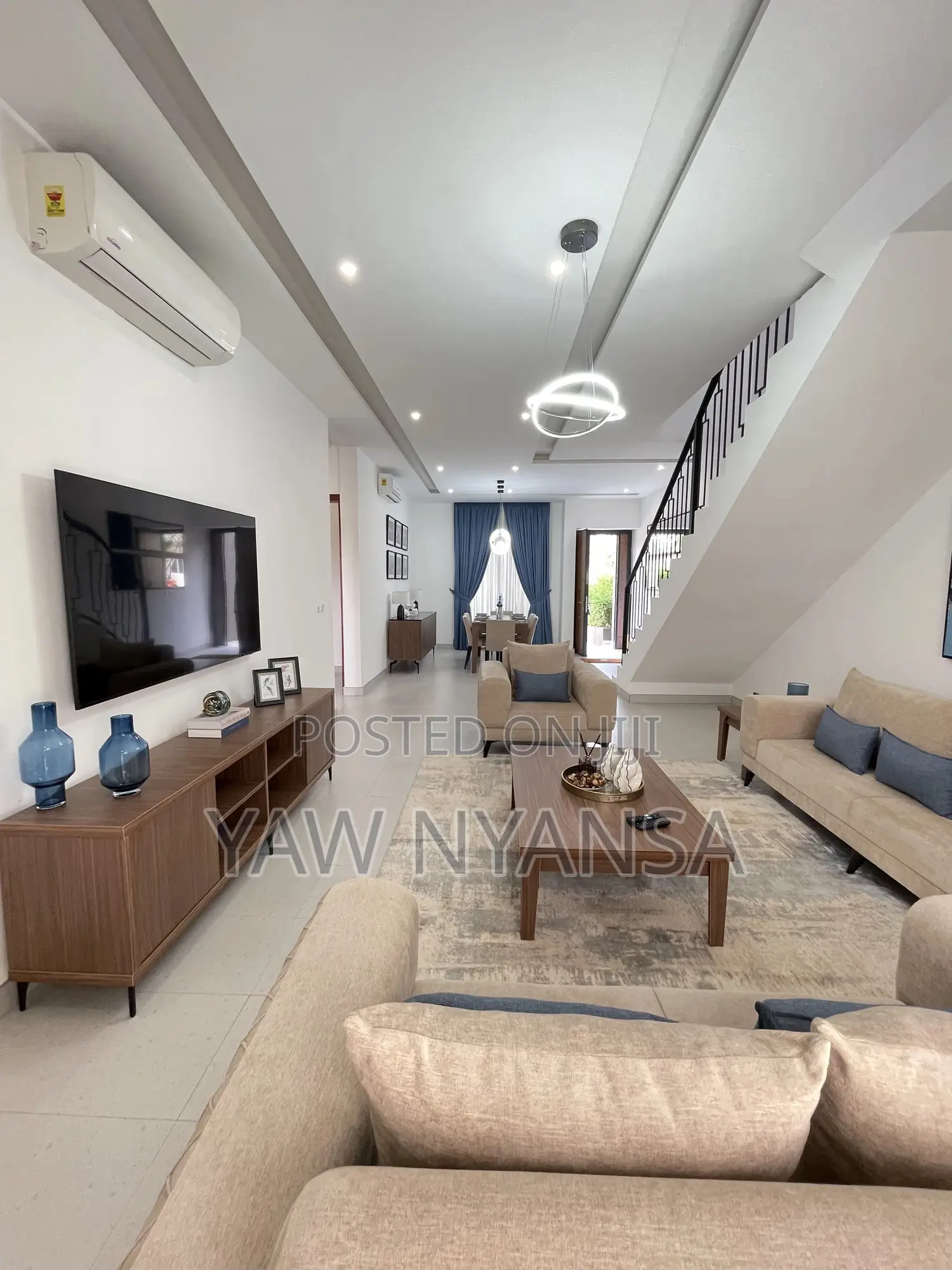Furnished 3bdrm Duplex in East Legon for sale
