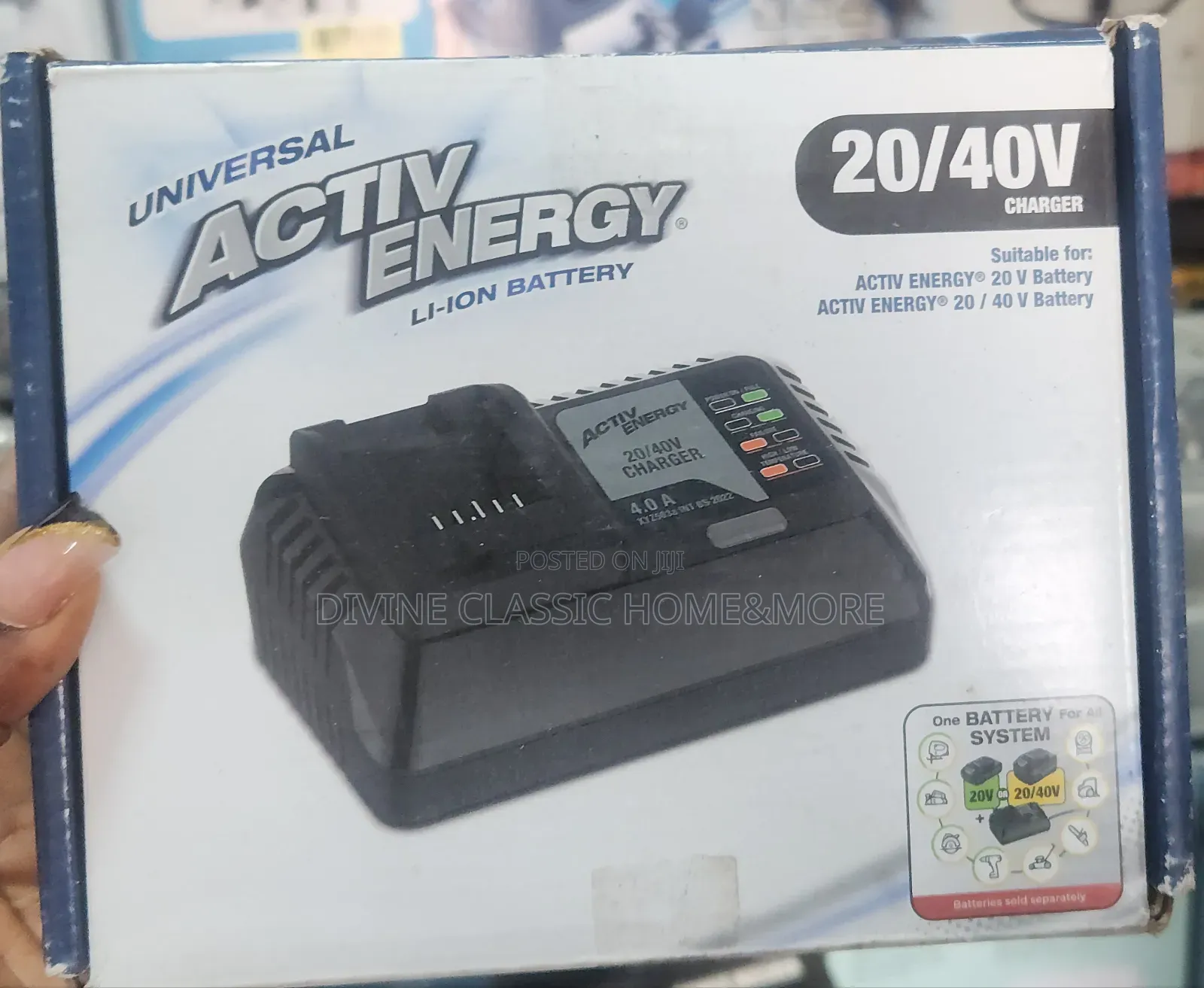 Activ Energy Universal Battery Charger For Ferrex Tools Battery