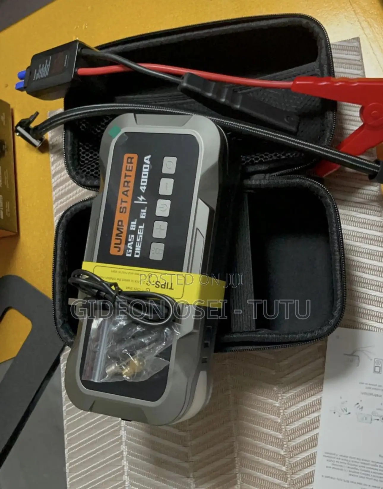 Jump Starter and Air Compressor