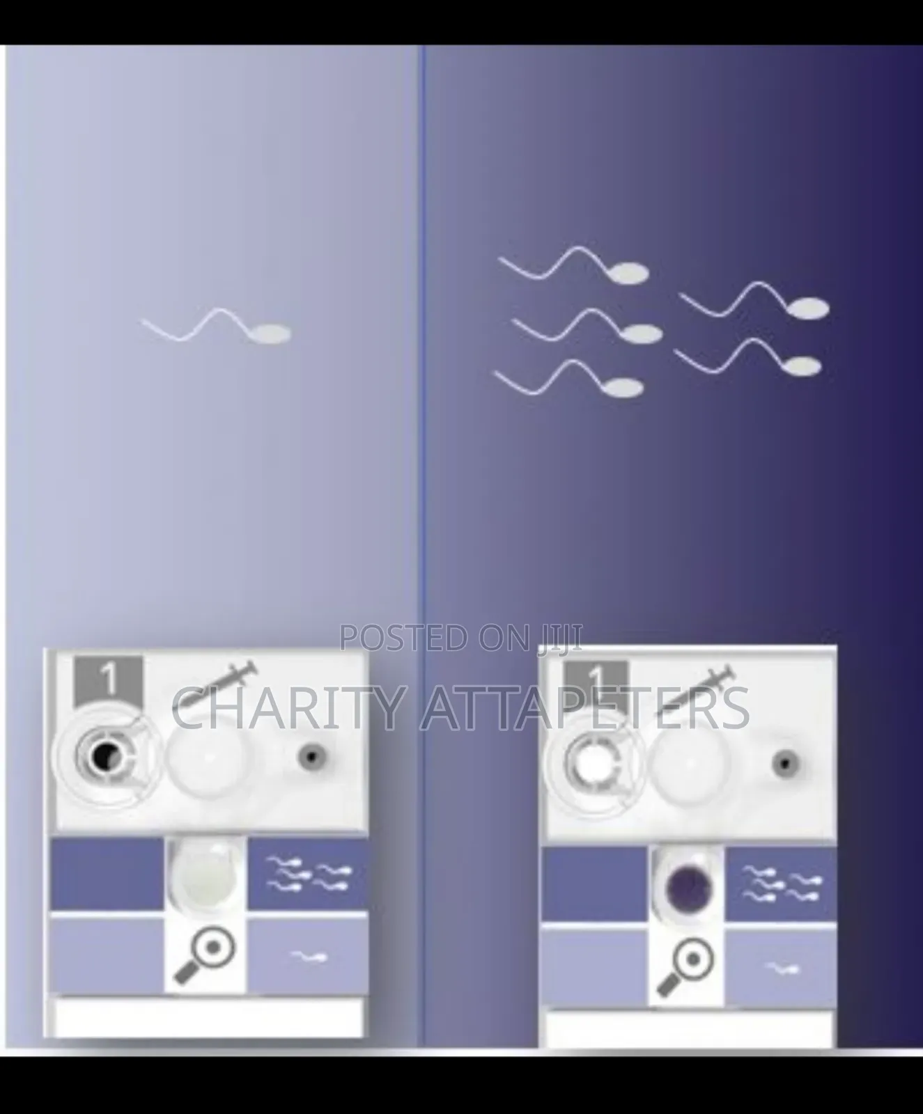Male Fertility Test Kit (Private Home Use)