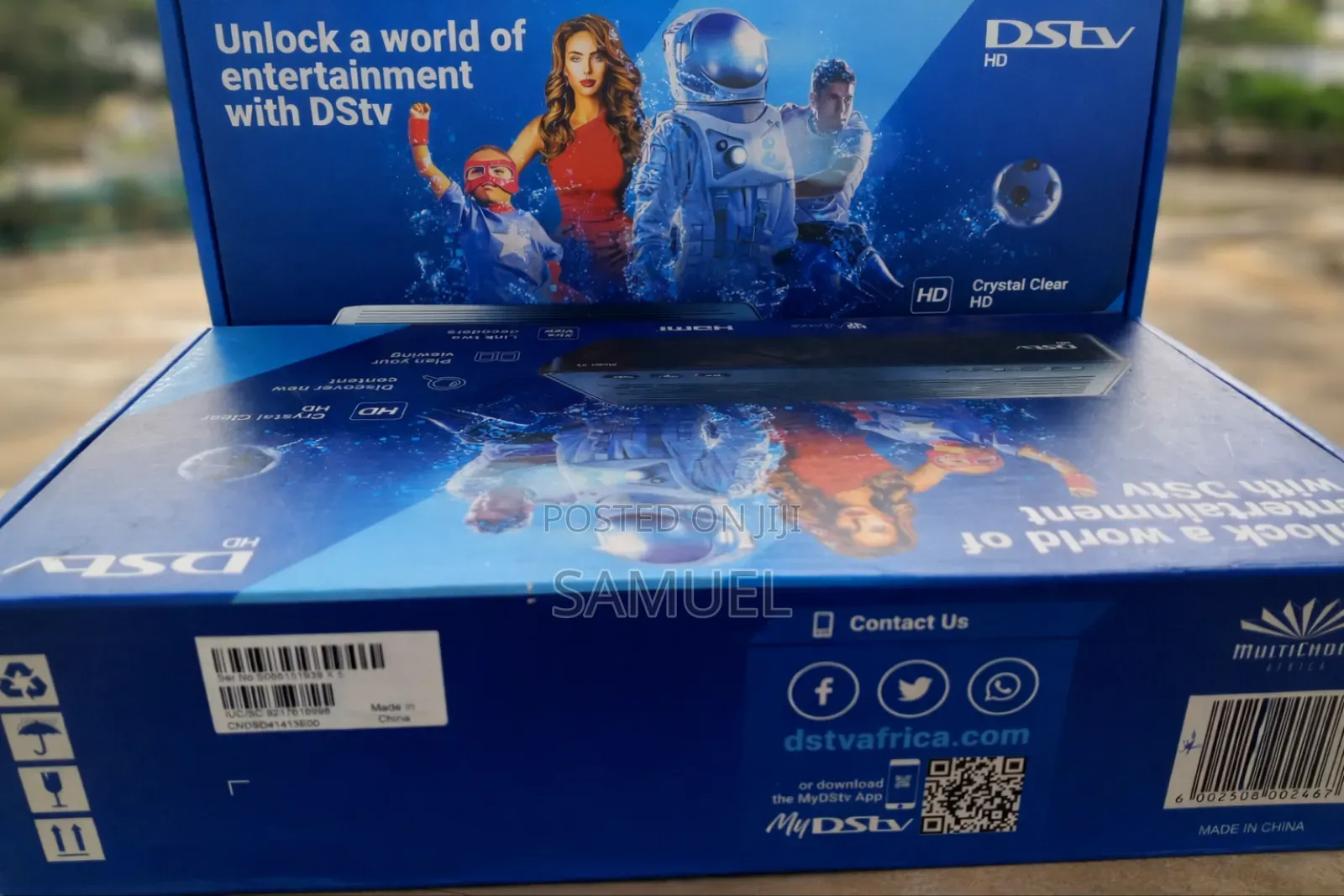 Original DSTV Decoder – Crystal-Clear Entertainment Experience