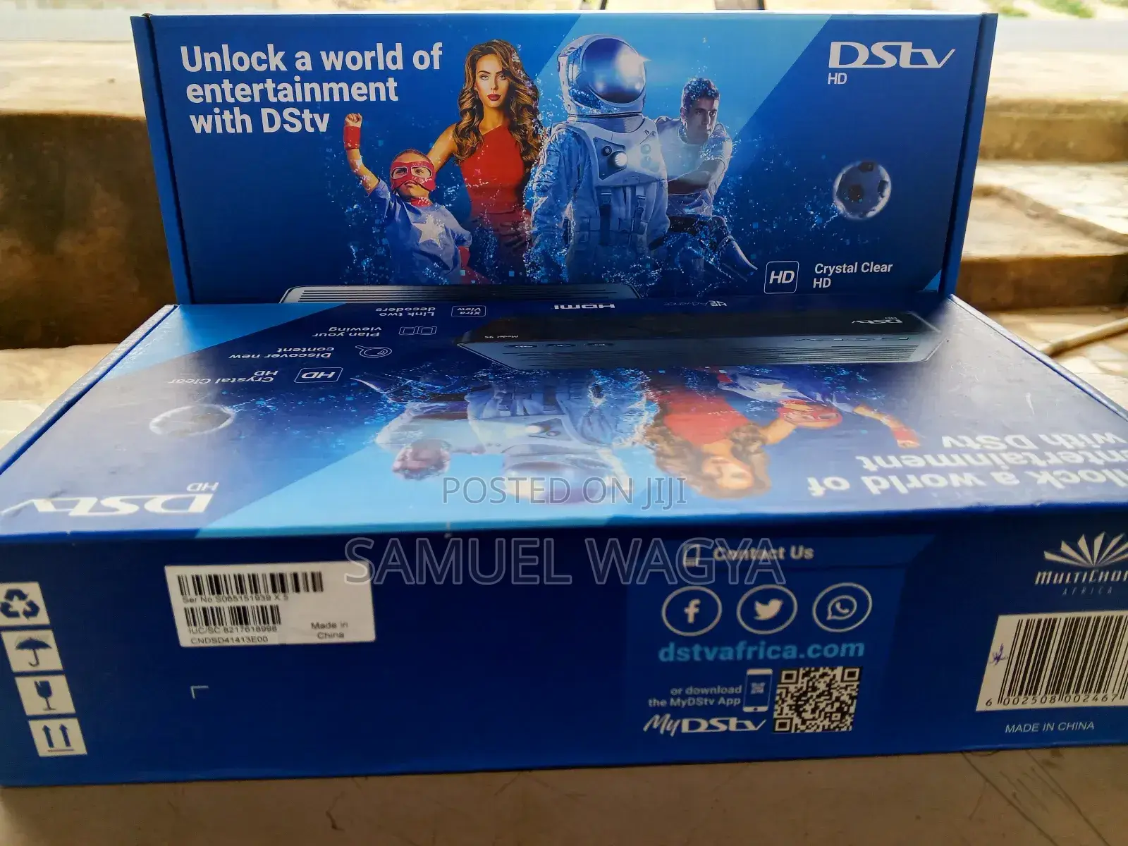 Original DSTV Decoder – Crystal-Clear Entertainment Experience