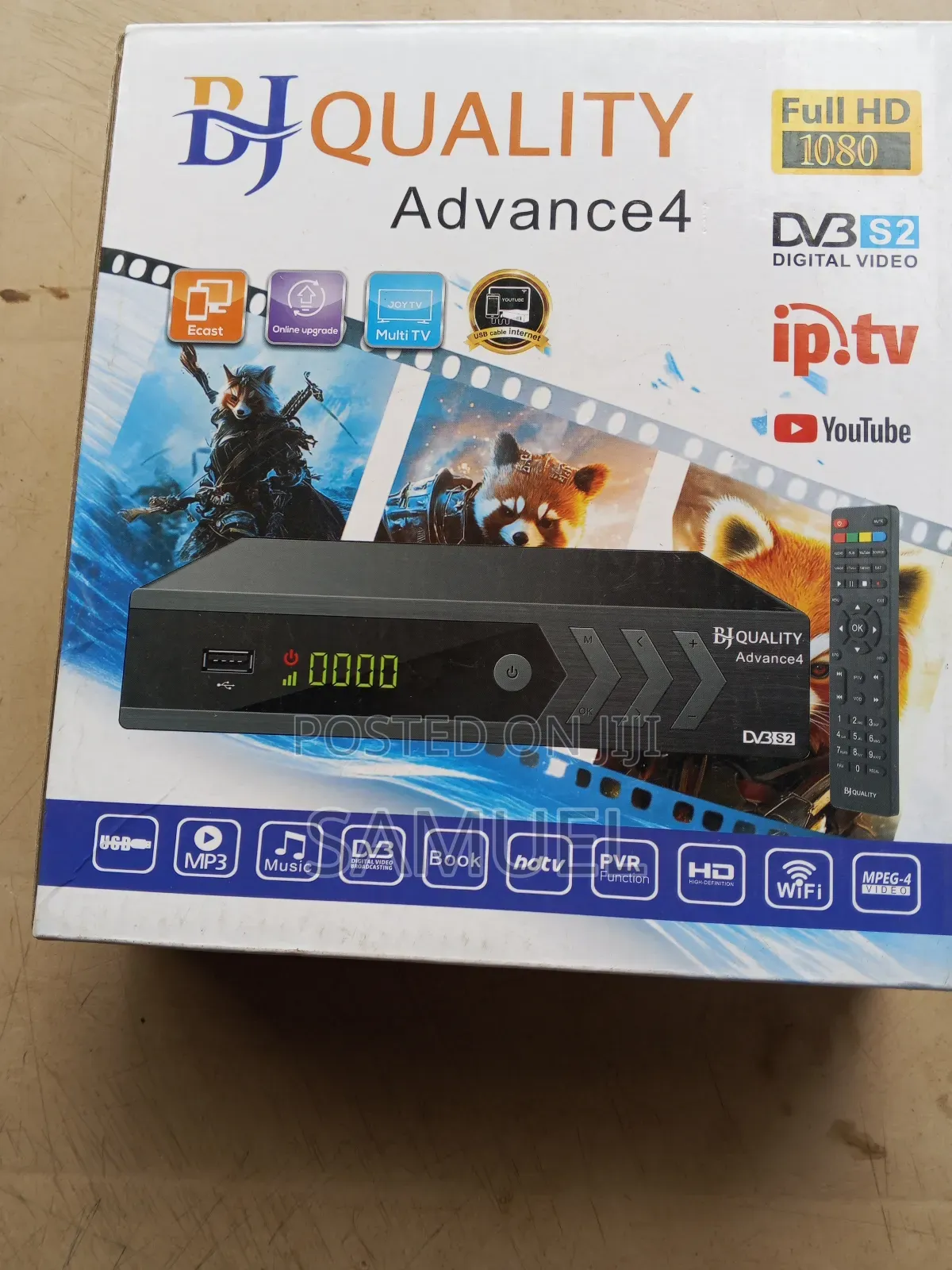 Bj Quality Advance 4 Digital Decoder – High-Performance Entertainment