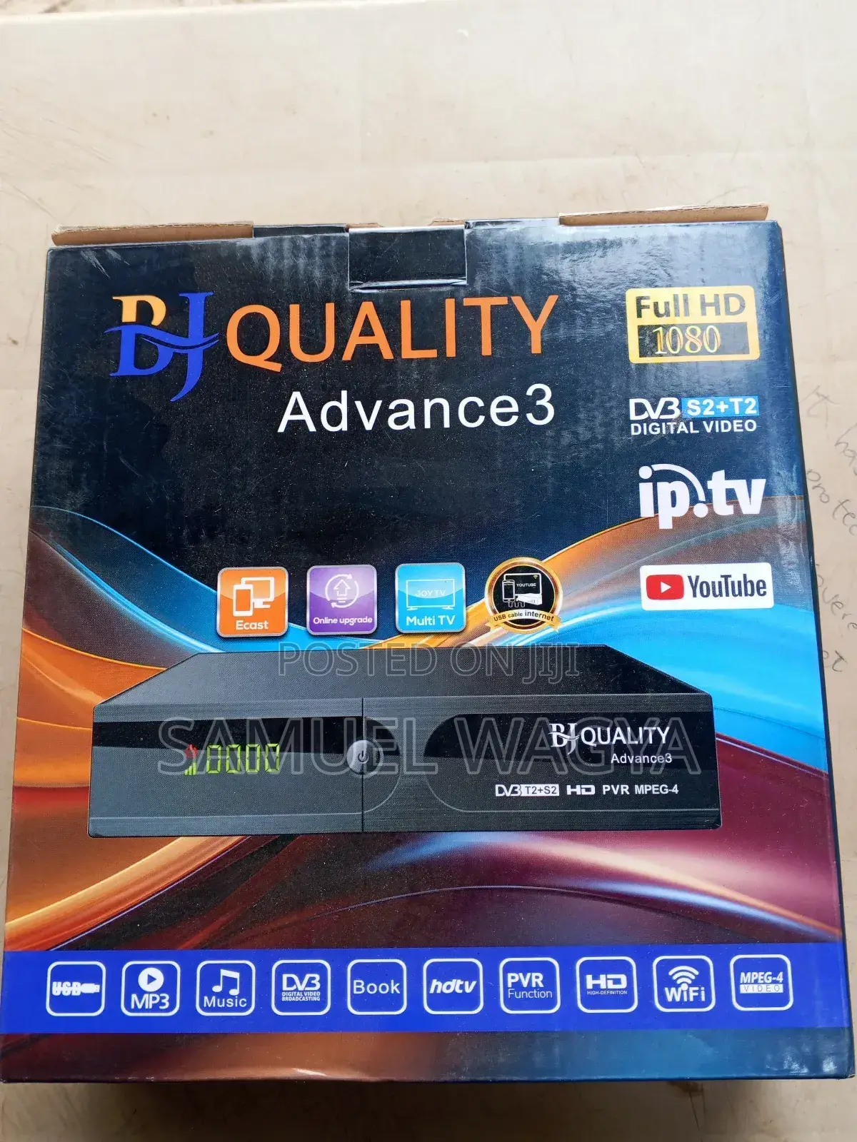 Bj Quality Advance3 Digital Decoder – High-Performance Entertainment