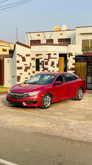 Honda Civic EX Sedan 2018 Red