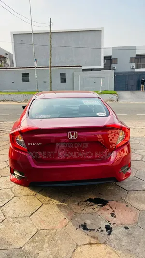 Honda Civic EX Sedan 2018 Red