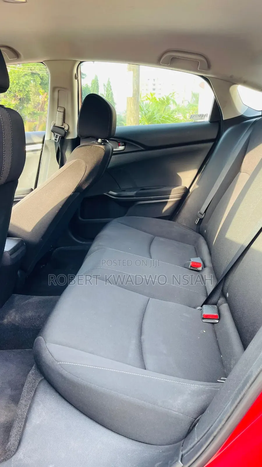 Honda Civic EX Sedan 2018 Red