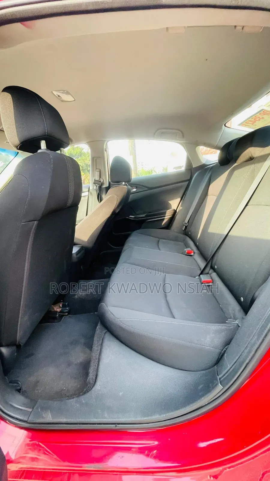 Honda Civic EX Sedan 2018 Red