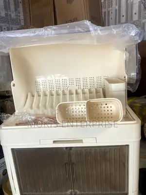 2 Layers Covered Dish Rack