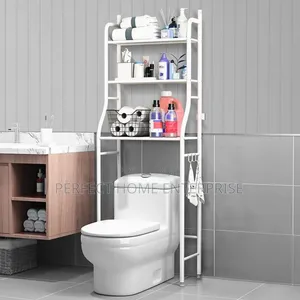 Toilet And Washing Machine Rack