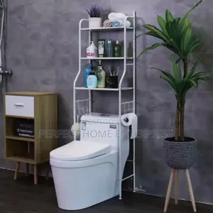 Toilet And Washing Machine Rack