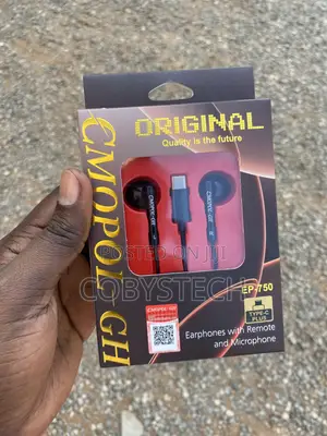 Type-C Earphones With Remote Microphone — High-Quality Audio