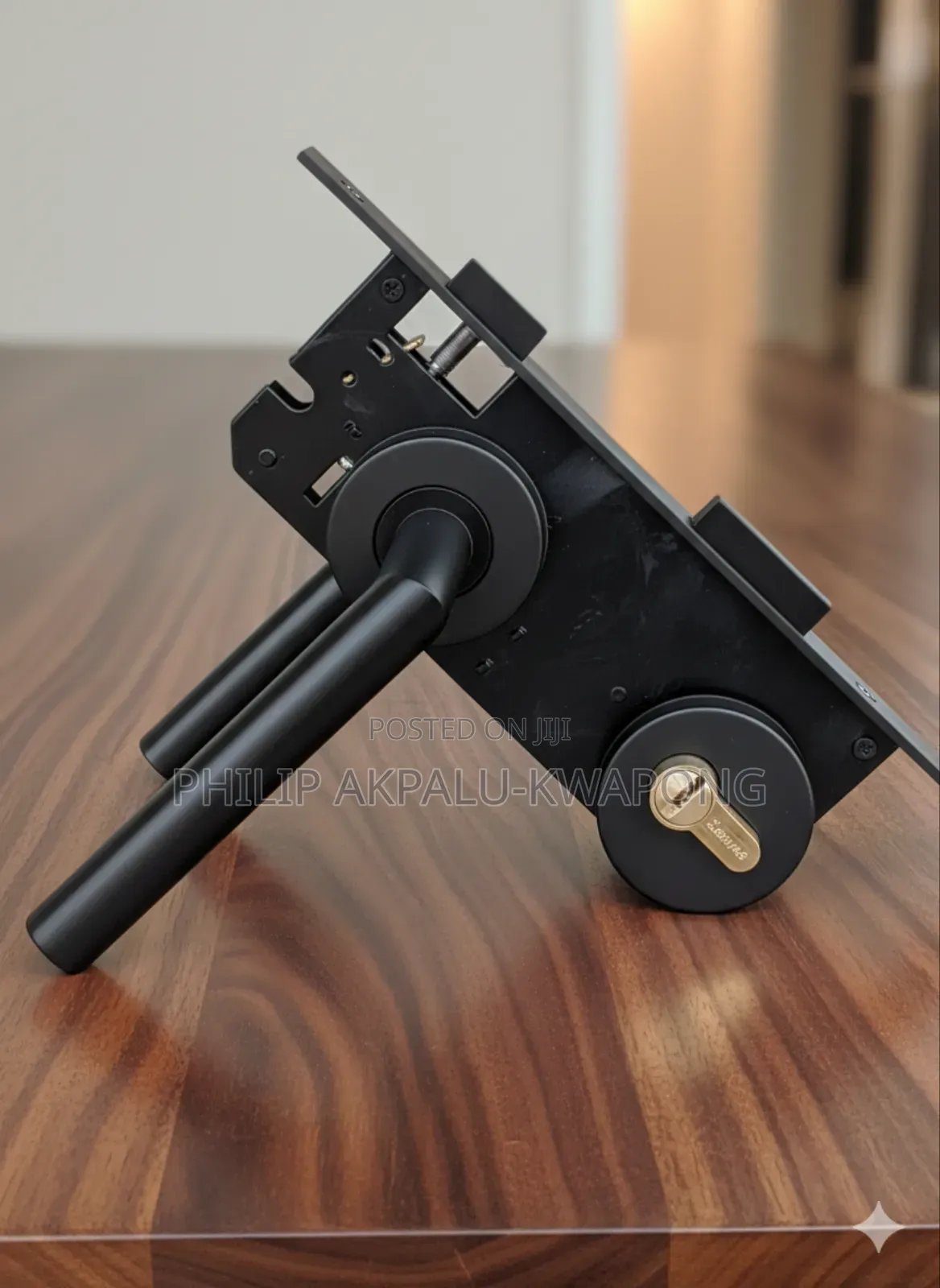 Door Locks Kenyos Matt Black