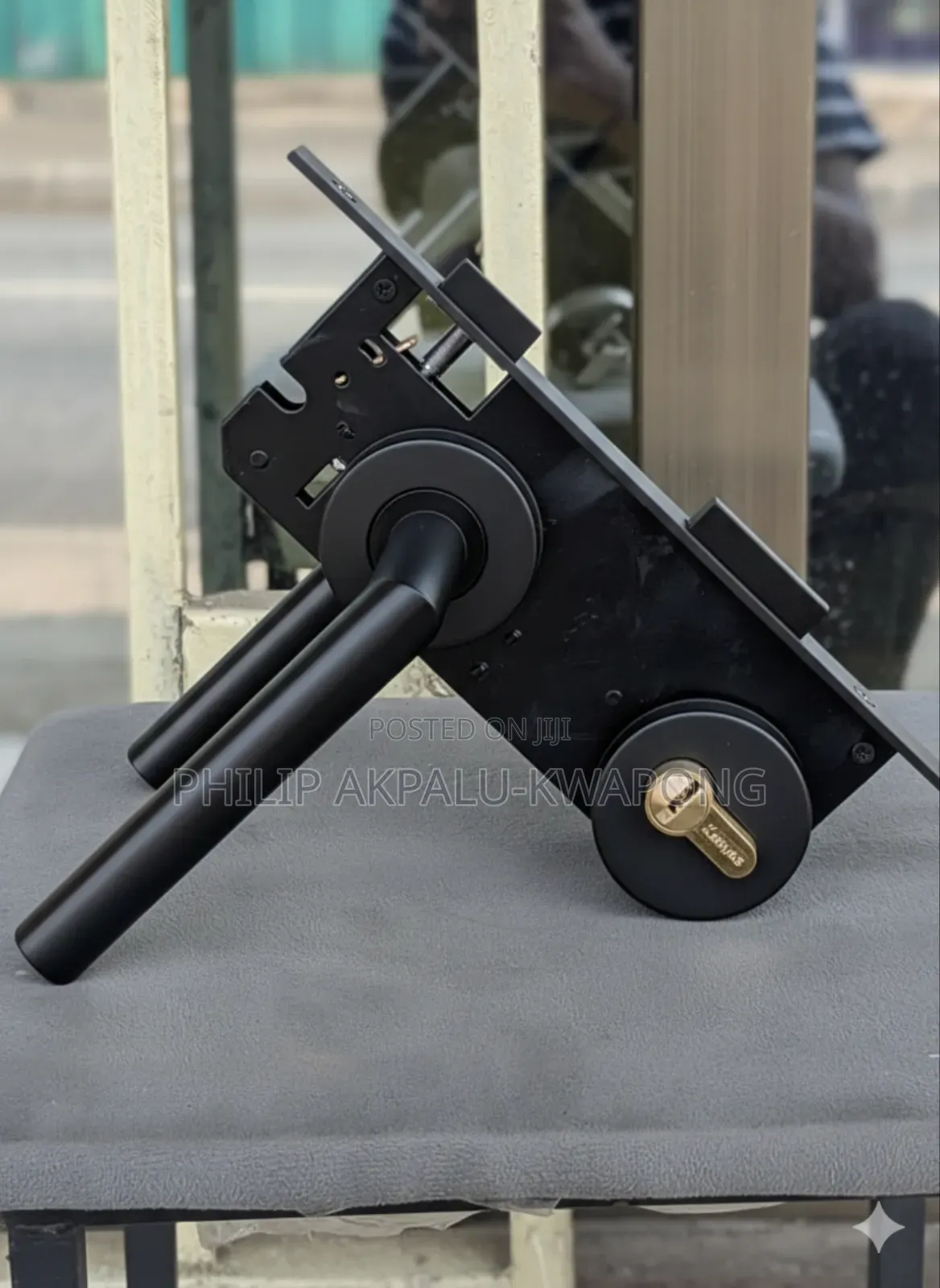Door Locks Kenyos Matt Black