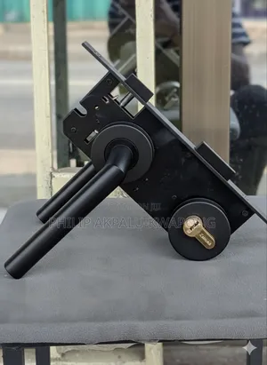 Door Locks Kenyos Matt Black