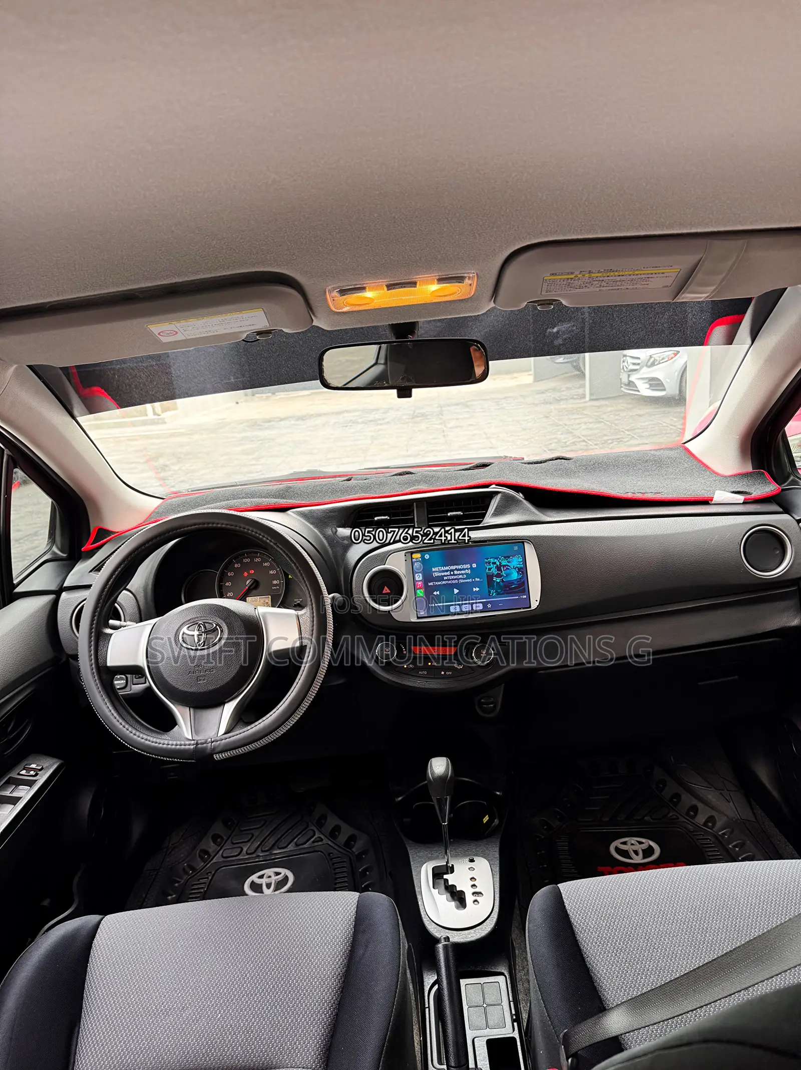 Toyota Vitz 1.3 FWD 5dr 2012 Black