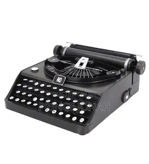Keenso Vintage Typewriter Model, Retro Prop Home Office Unique Gift