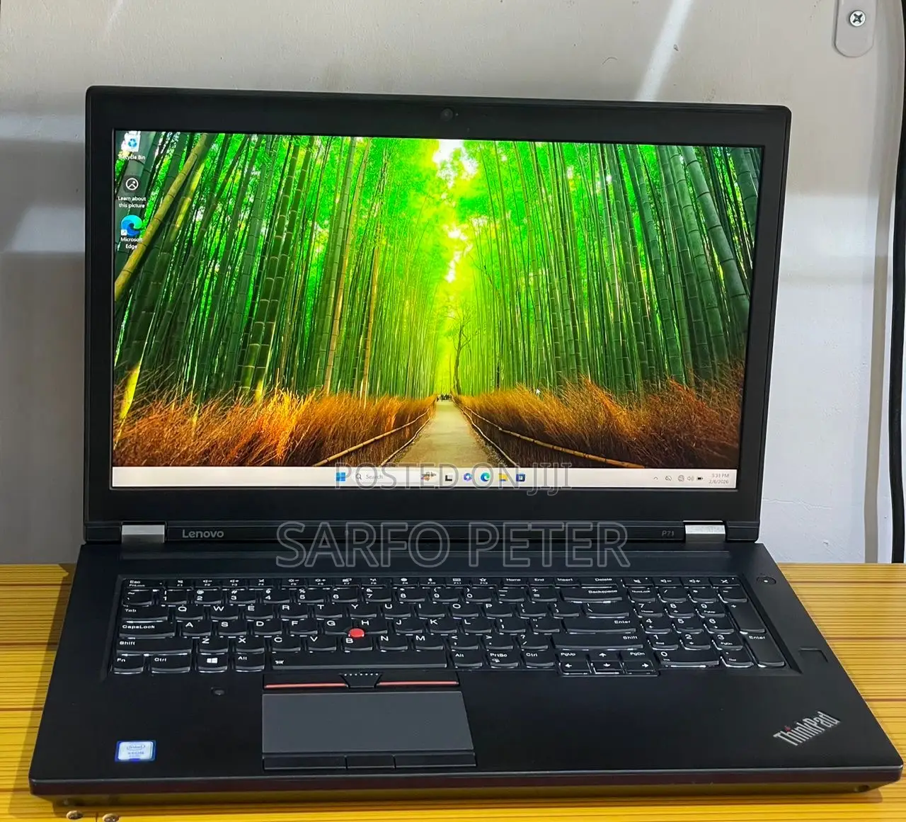 Laptop Lenovo ThinkPad P71 32GB Intel Xeon SSD 1T