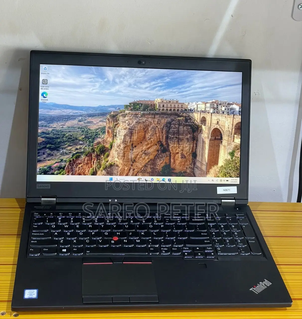 Laptop Lenovo ThinkPad P53 8GB Intel Core i9 SSD 1T