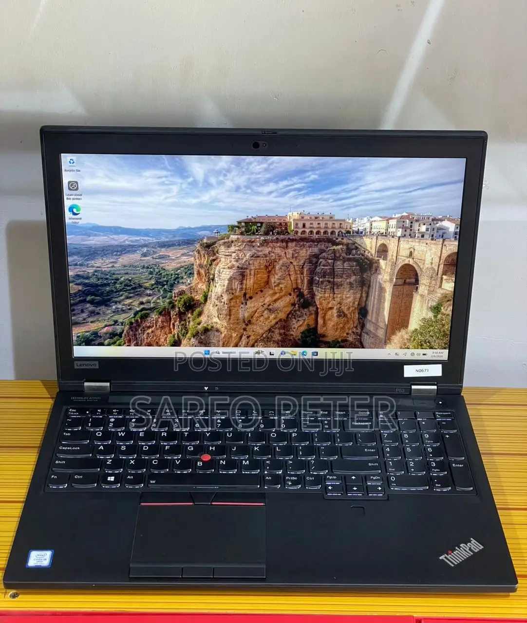 Laptop Lenovo ThinkPad P53 8GB Intel Core i9 SSD 1T