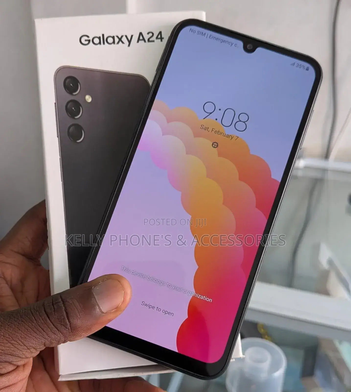 New Samsung Galaxy A24 4G 128 GB Black