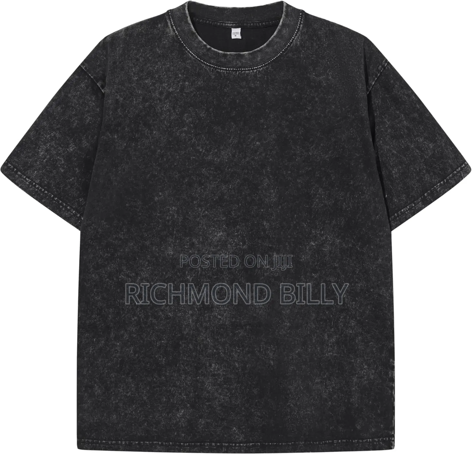 Plain Acidic Washed T-Shirt