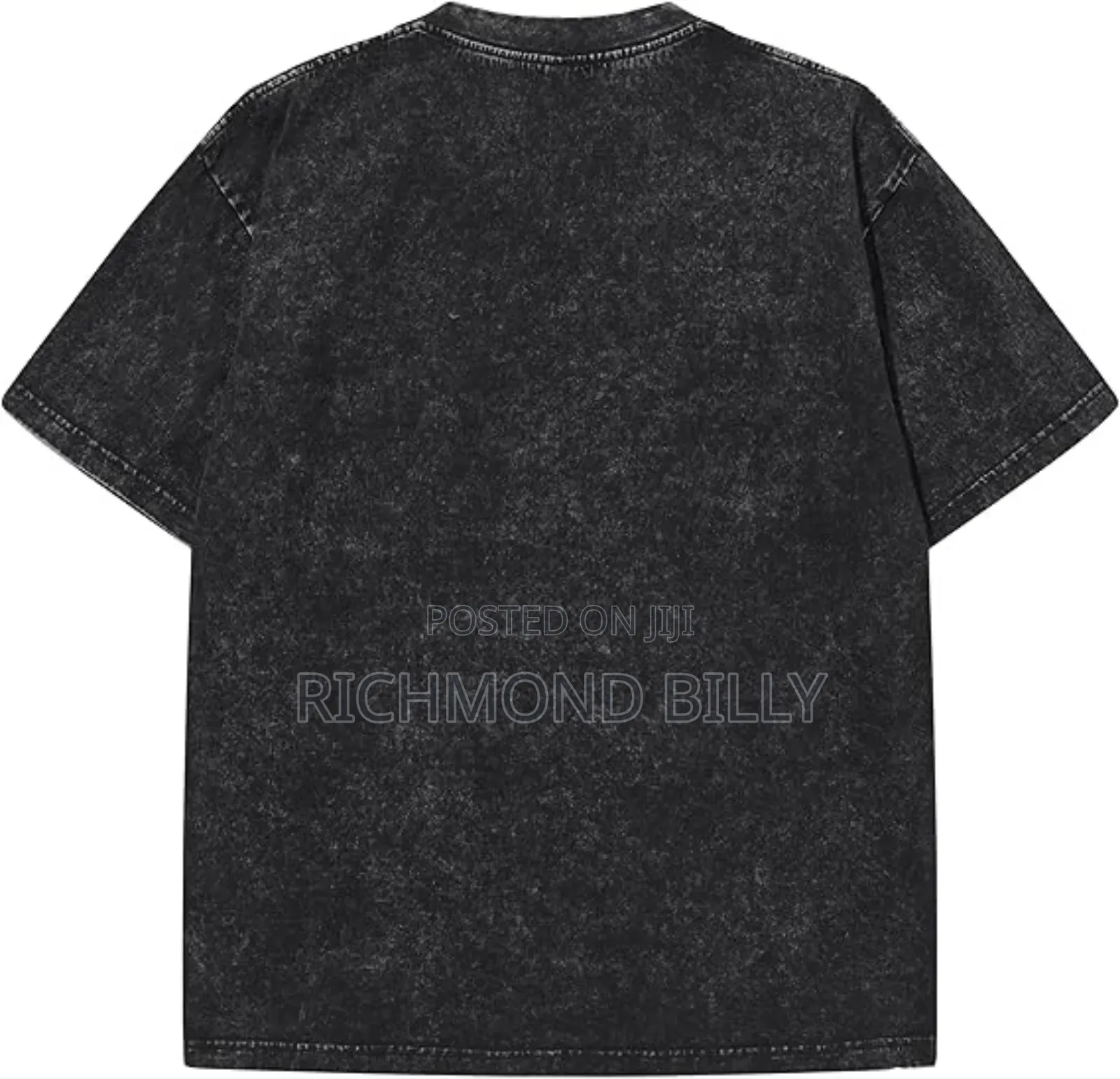 Plain Acidic Washed T-Shirt
