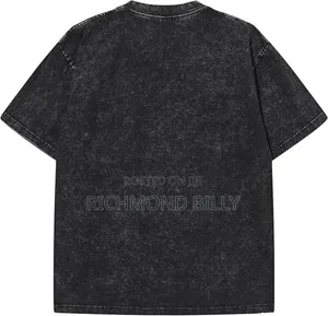 Plain Acidic Washed T-Shirt