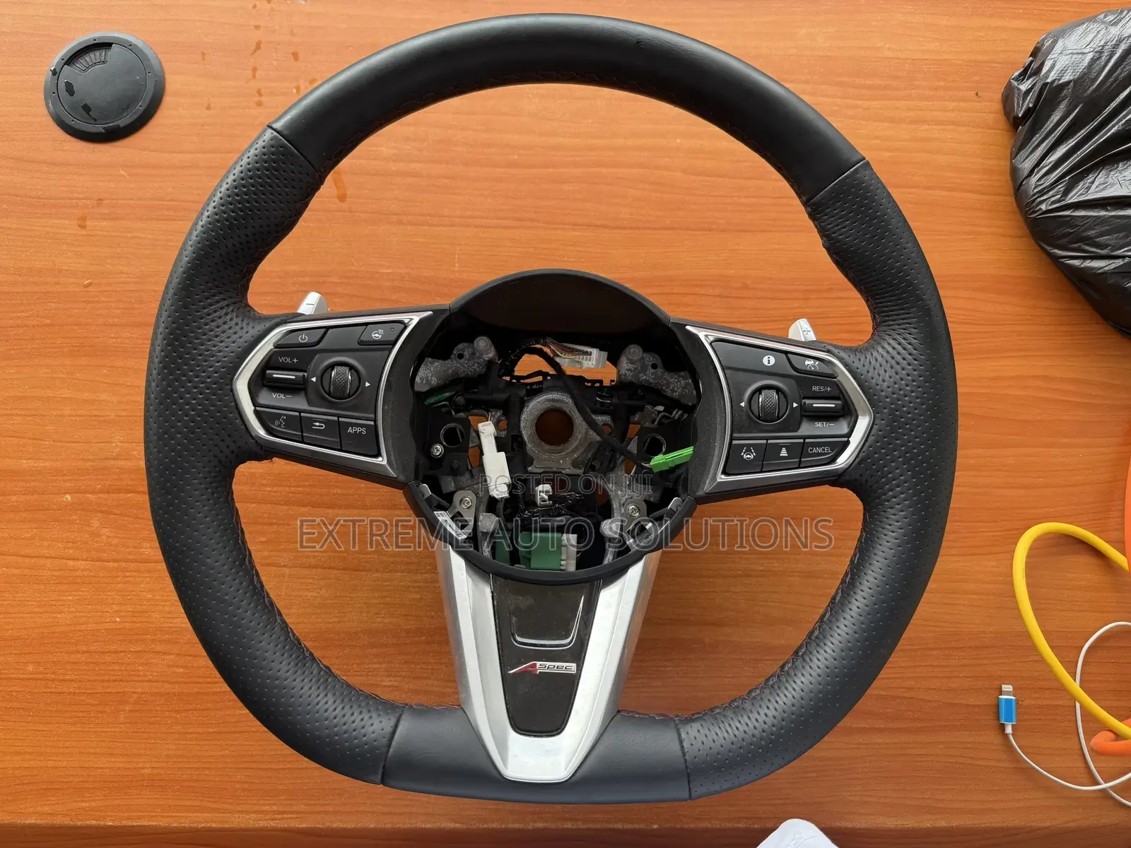 Acura Rdx A-spec 19-22 Oem Steering Wheel W/ Audio Cruise Paddle