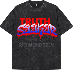 Plain Acidic Washed T-Shirt