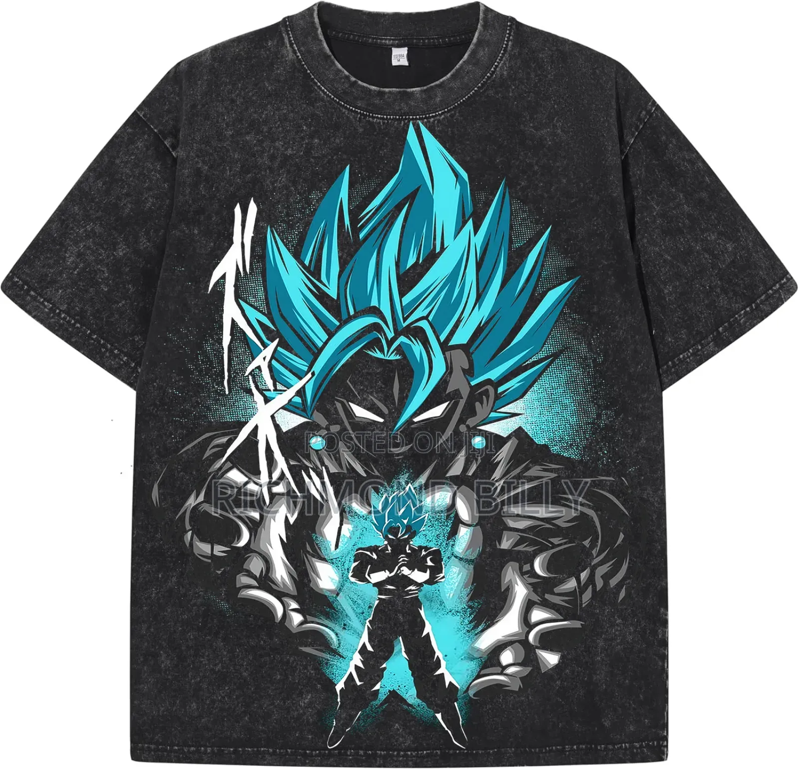 Plain Acidic Washed T-Shirt