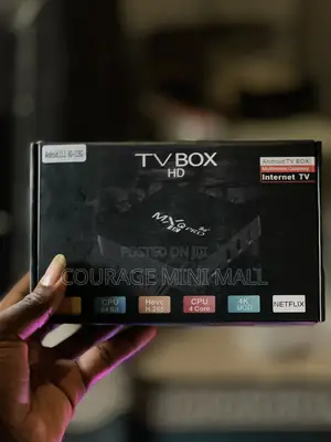 Android Tv Box With Youtube, Netflix Playstore 128gb