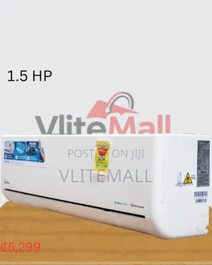 Midea Split Acs Inverter R32 Gas- Unicool + 1.5 Hp Msaf24b-12crdn1-R32