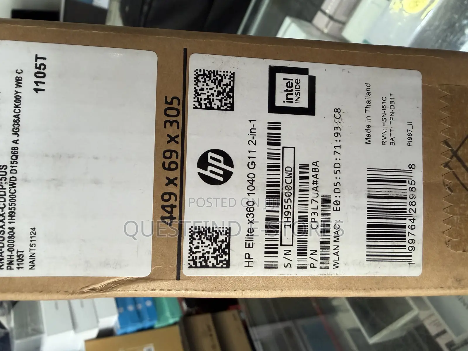 New Laptop HP 32GB Intel Core Ultra 7 SSD 1T