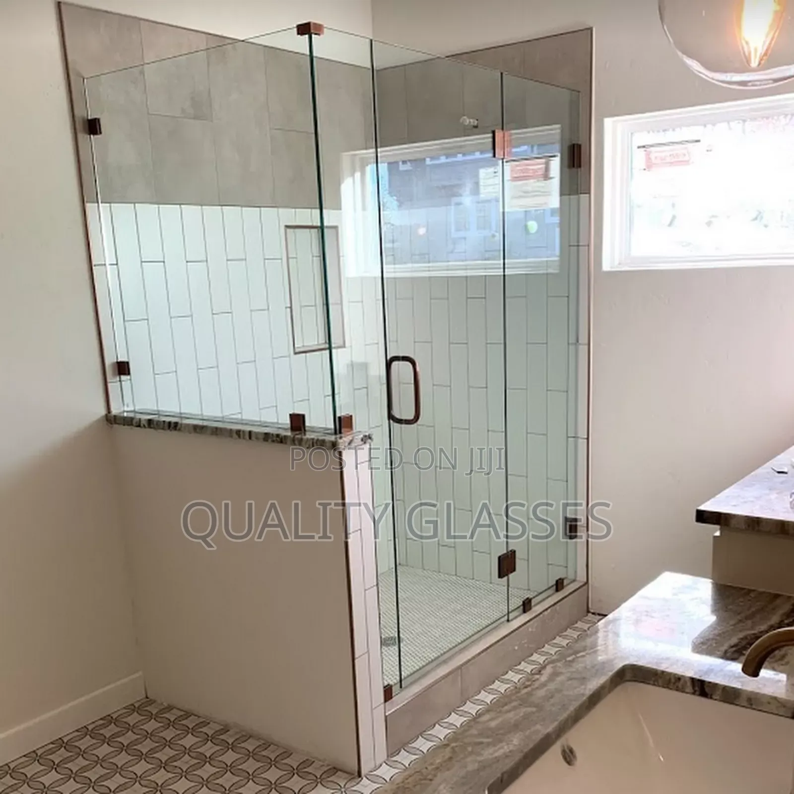 Single Shower Glazz Installation