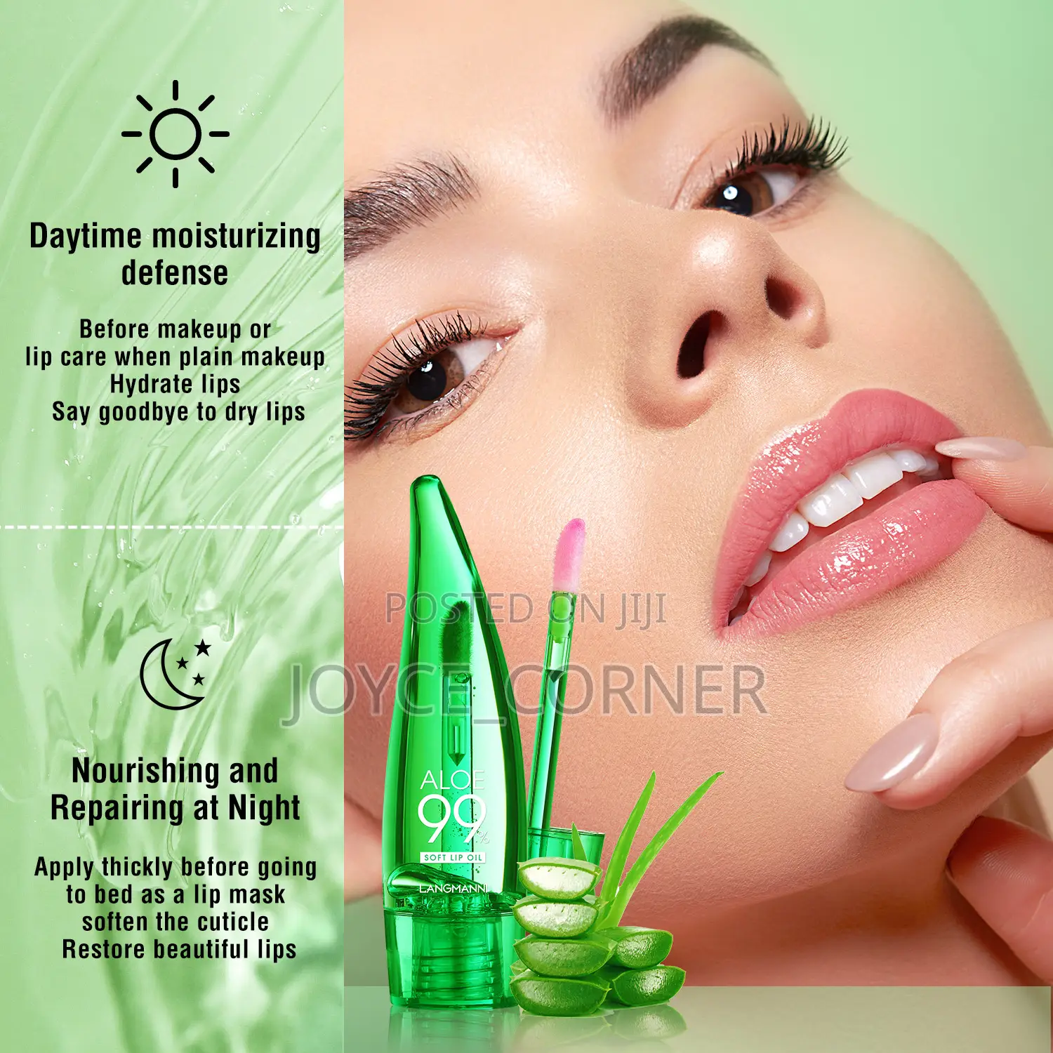 Aloe Vera Pink Lip Changing Oil