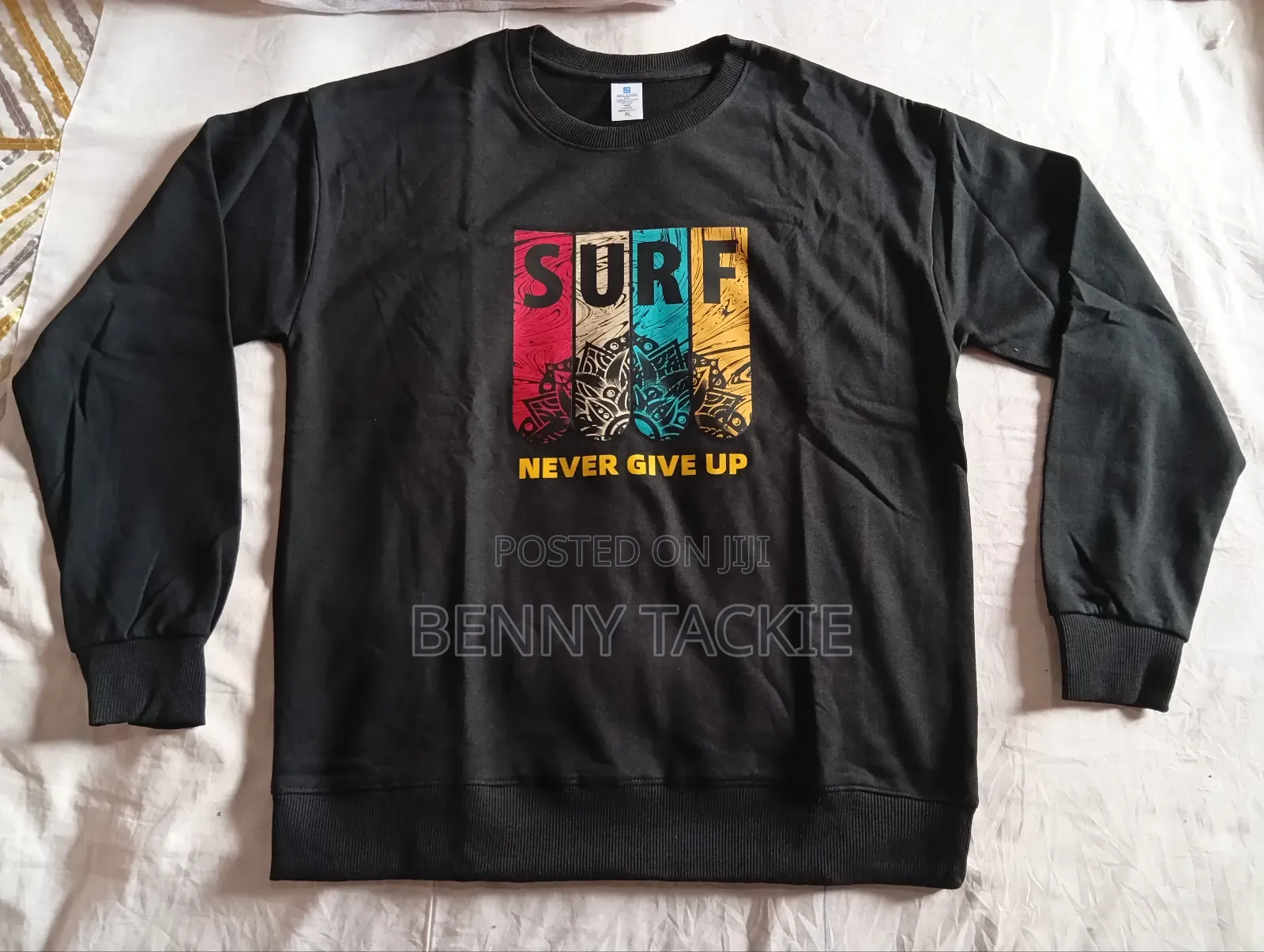 Heavy 100% Cotton Ghana Sweatshirt Long Sleeve