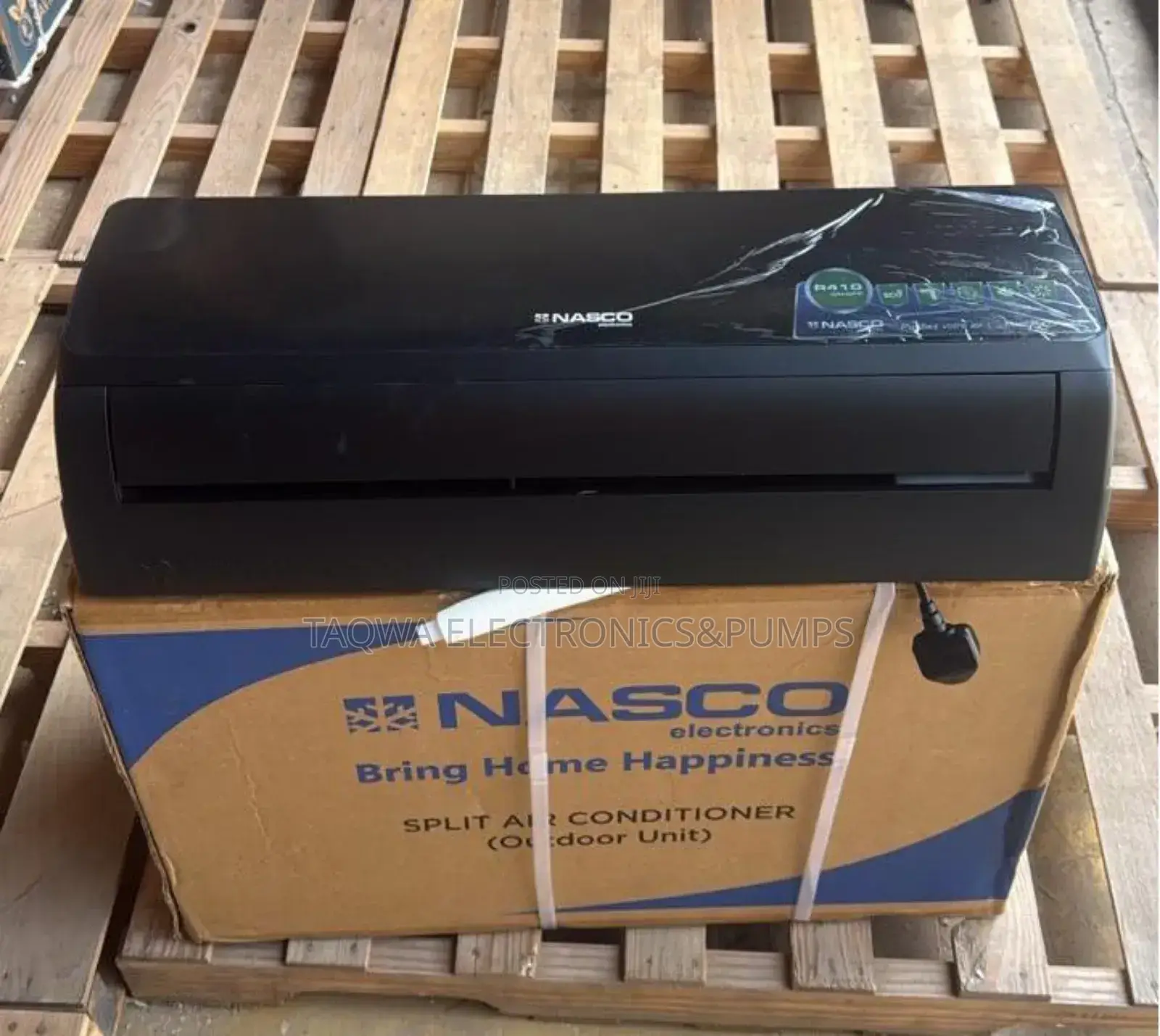 Nasco 1.5hp 100% Black Air Conditioner