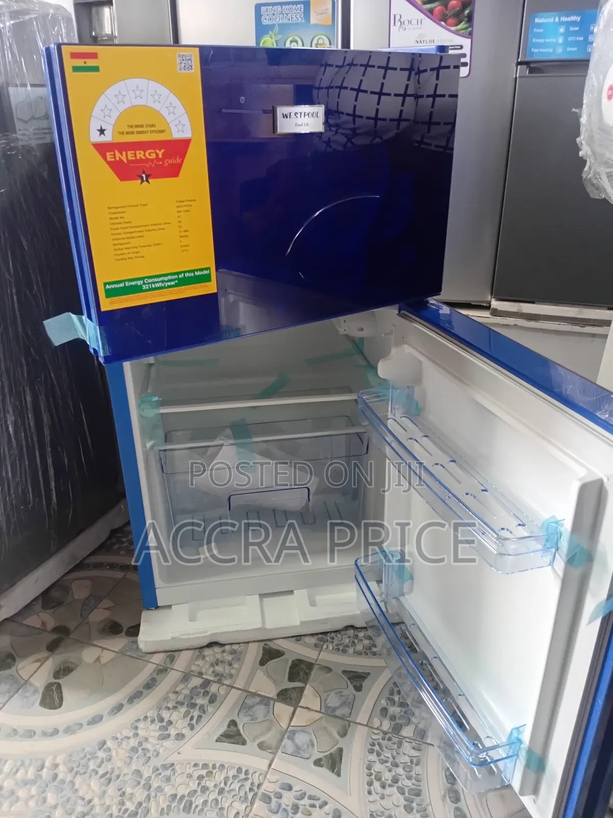 Eat Fresh,Eat Healthy 80l Double Door Table Top Fridge