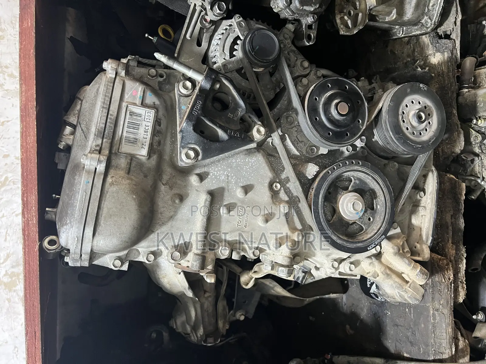 Buy Corolla 09 Engine,Get Free Gearbox Promo