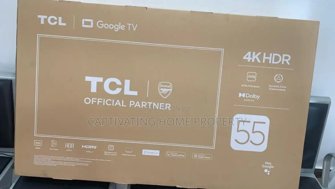 TCL Smart Tv (Qled 55 Inches) Netflix, Prime, Google, Bluetooth More