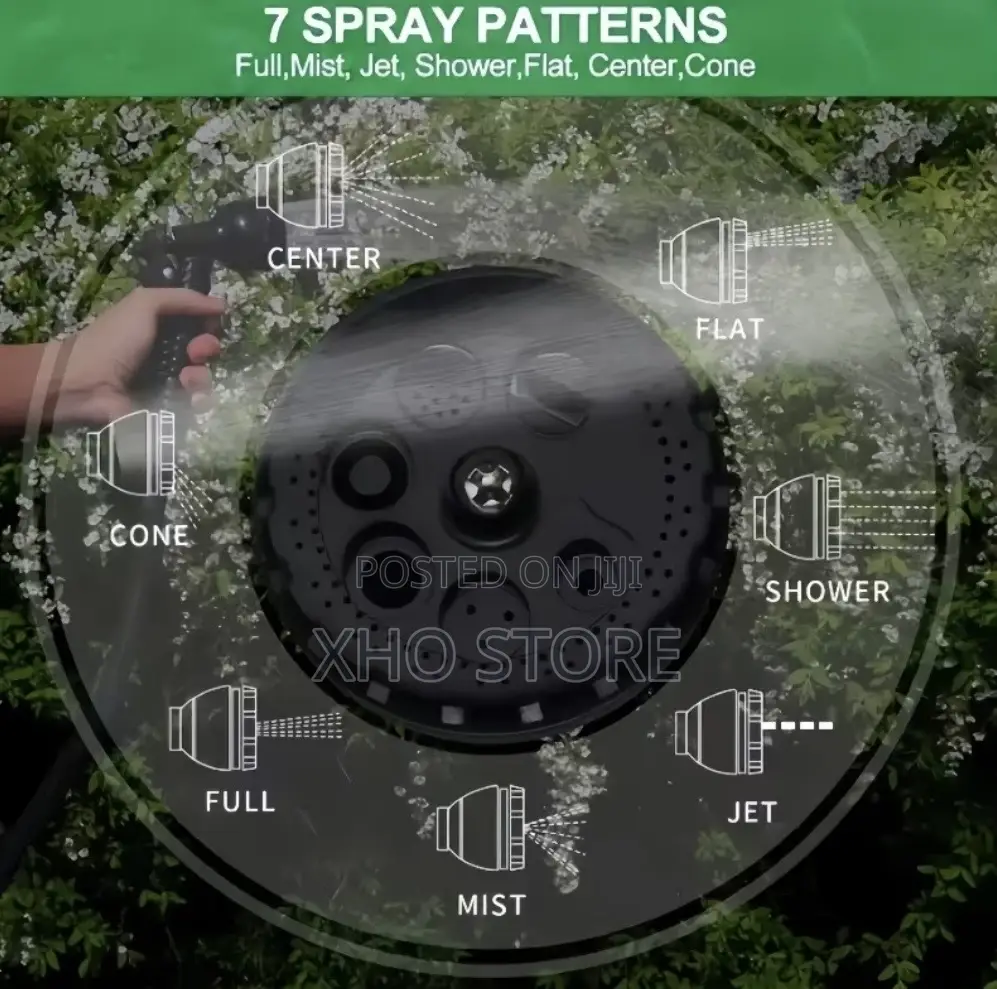100ft Garden Hose Magic Hose,7 Spray Modes,Durable Plastic,Expandable
