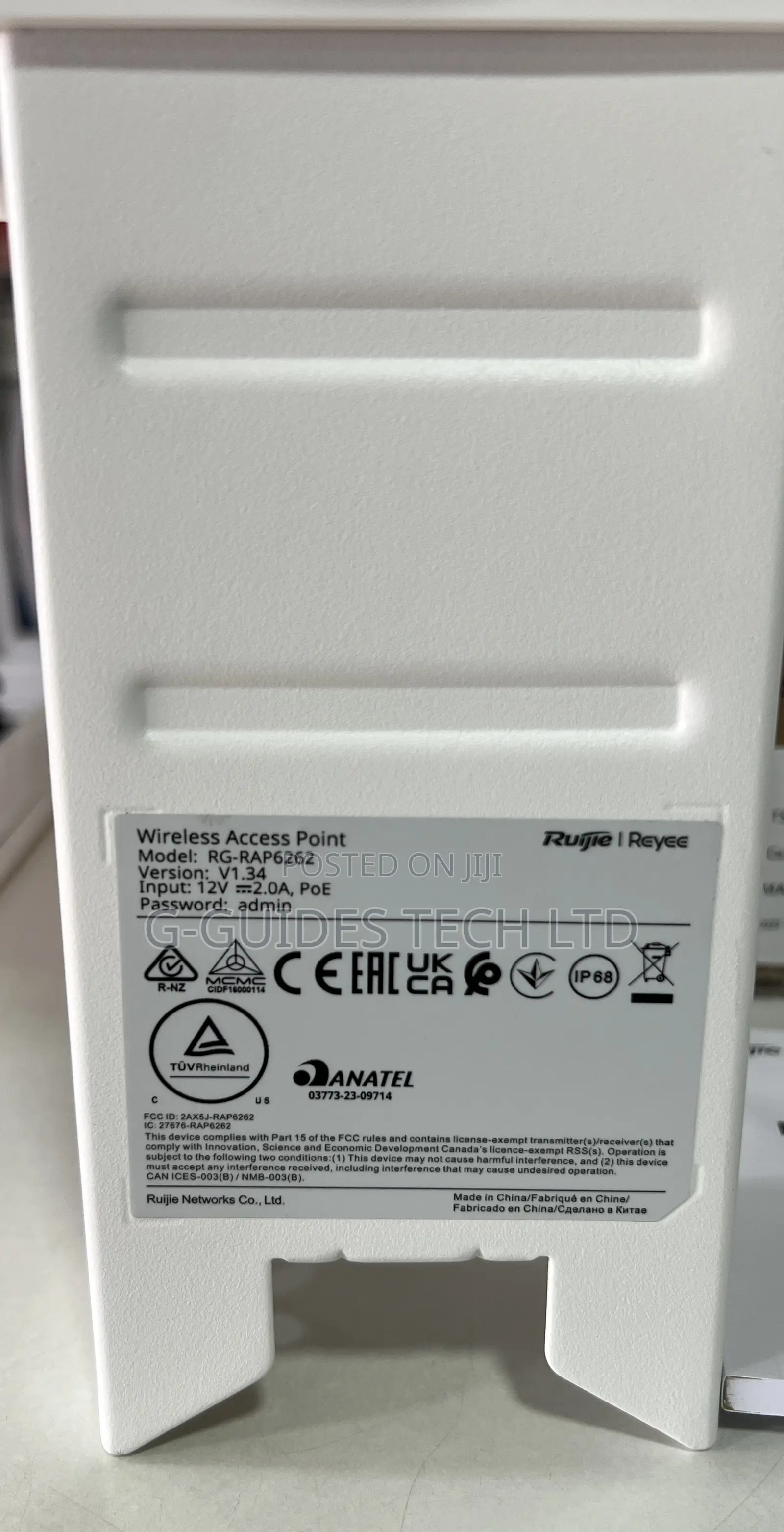 Ruijie-Reyee Rg-Rap6262 Ax3000 High-Performance Outdoor Access Point