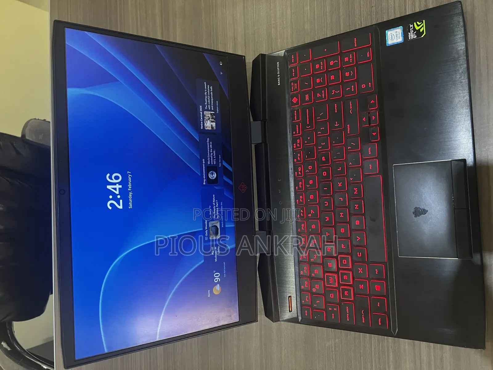 Laptop HP Omen 15 16GB Intel Core I5 SSD 512GB