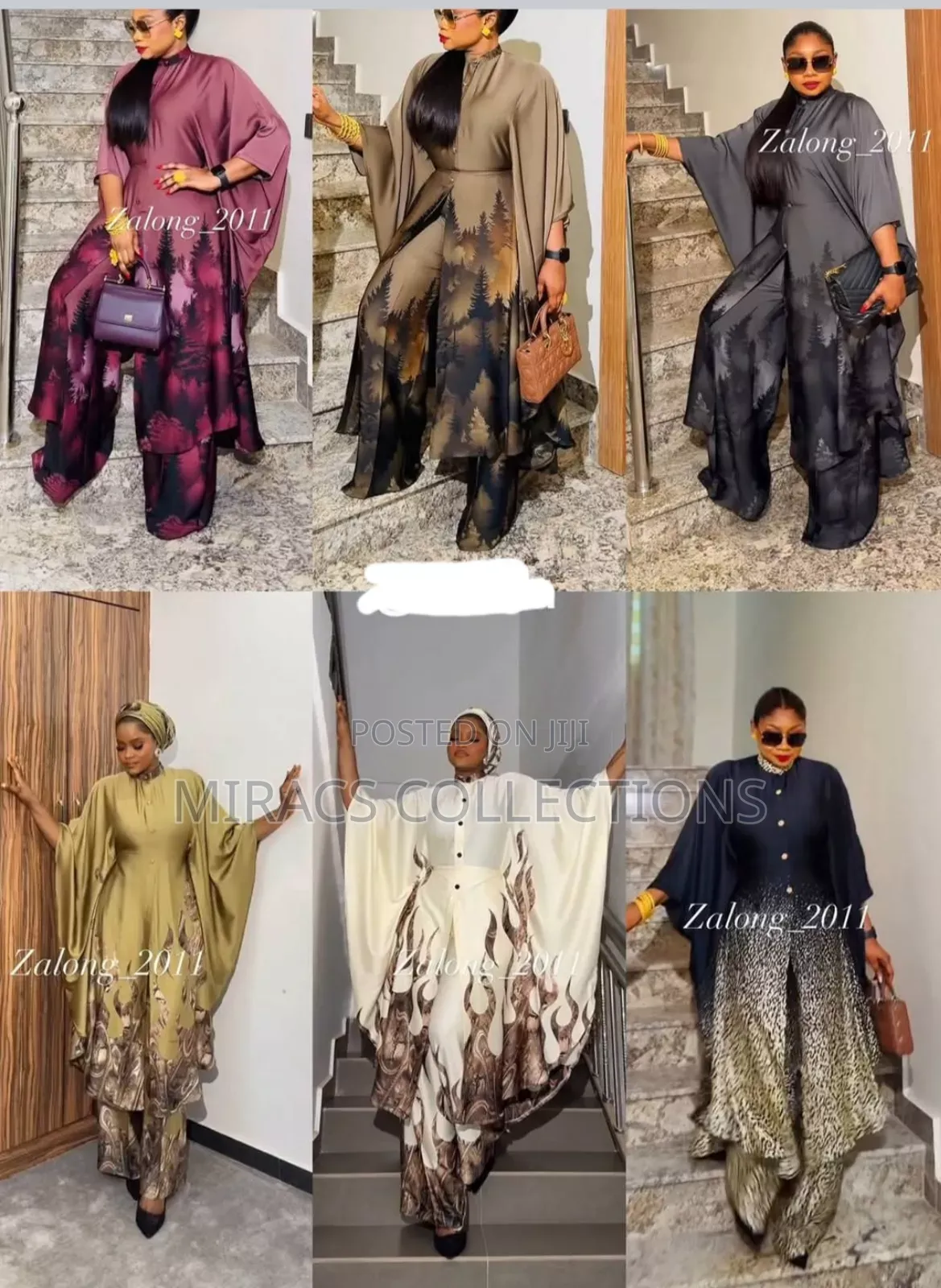 Modern African Kaftan or Boubou
